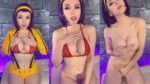 Amouranth Nude Video Leaked (Faye Valentine Cosplay)